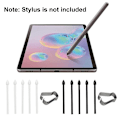 Miniatyrbillede 2 af 5: 5 stk. Stylus-efterfyldning, udskiftningsspids til berøringspen, erstatningsspids til Galaxy Note20/Note10/Tab S6/Tab S