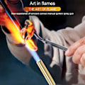 Miniatyrbild 3 av 4: Brännare Svetsgasbrännare Flammpistol Lödbrännare Utomhus Camping Grillbar Bärbar