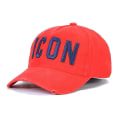 Pikkukuva 2 / 4: Puuvilla Baseball Caps Icon Logo Dsq2 Kirjaimet Laadukas Lippi Miesten Naisten Hattu Musta Lippi Isän Hatut