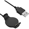 Miniatyrbilde 1 av 5: Laderdokk kompatibel med Garmin Forerunner 620, USB-datasynkroniserings- og ladedokkingstasjon med 1 m ladekabel for Forerunner 620 Smart Watch, svart