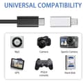 Pikkukuva 2 / 5: 2 kpl USB-C - Mini USB 2.0 -sovitin, Type-C naar Mini USB -sovitin MP3-soittimille