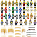 Pikkukuva 2 / 5: Ninja 1613 Rakennuspalikka Minifiguuri Pieni Osa Minä Vs. Python Lahja Leikki Nukentekijä Maailma Veistos