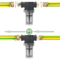 Miniatyrbillede 3 af 5: 3/4\" Havefilter til Højtryksrenser Sedimentfilter Vandfilter Vandfilter Med 2 X 100