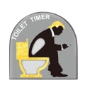 Miniatyrbilde 1 av 4: Kreativ toalett timeglass timer sand timer plast sandglass timer håndverk gave C