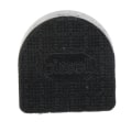 Miniatyrbillede 2 af 5: 3x3 Par Hælspidser Taps Sko Reparation Udskiftning Døvler Puder 14x14mm Sort