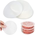 Miniatyrbild 1 av 5: Burger Patty Paper Set om 500 ark Rund Bakplåtspapper 11 cm Vaxpapper, Non-Stick Separationspapper för Hamburgerpressar, Fricailles, Patties, Stea