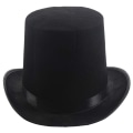 Miniatyrbillede 4 af 5: Top Hat Sort Velour