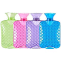 Pikkukuva 3 / 4: Kuumvesipullo, 1000 ml, PVC, läpinäkyvä, punainen