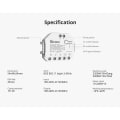 Miniatyrbillede 5 af 5: Sonoff Dual R3 Smart Wifi Switch 2-vejs styring DIY Mini Switch Strømmåling 2-gang Stemmestyring