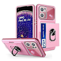 Pikkukuva 1 / 4: Oppo Find X5 Lite -puhelinkotelo sisäänrakennetulla rengasjalustalla, liukukorttitelineellä, mikrolinssikalvodesignilla, Tpu + Pc -suojakuori safiirissa/b