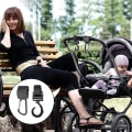 Miniatyrbild 5 av 5: 4 stycken barnvagnskrokar Buggy Hooks Väska Krokar Fäst dina shoppingkassar säkert