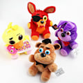 Miniatyrbild 1 av 5: 4-pack Fnaf Five Nights At Freddy's Plushie Plyschbjörn Foxy Barnfödelsedagspresenter Leksak