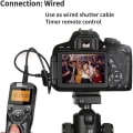 Miniatyrbilde 4 av 5: Tw-283 Dc2 Digital Trådløs Fjernkontroll Intervallometer Kabelutløser Fjernutløser Med Timer For Nikon-kameraer