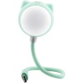 Miniatyrbilde 1 av 5: Mini USB Bluetooth-høyttaler, kaldt lys / varmt lys bordlampe, Bluetooth lyd trådløs