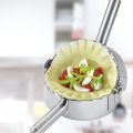 Miniatyrbillede 2 af 5: Ravioli-, Pierogi- og Dumpling-Maskine, 18/8 Rustfrit Stål Pasta- og Bagedejspresse, Perfekt til Formning og Forseglning af Frisk Fyldt Pasta og Bagedej