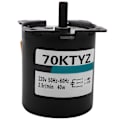 Miniatyrbild 1 av 5: 220v AC 40W Lågvarvig Växelmotor 70KTYZ Permanentmagnet Synkronmotor Justerbar Riktning H