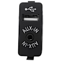 Miniatyrbild 5 av 5: Bil Aux Usb Port 12-stifts Bluetooth-gränssnittspanel Musikadapter för E39 E53 X5 Z4 E85 E8