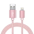 Pikkukuva 1 / 5: Kaupan Iphone-laturikaapeli Lightning-kaapeli 3a 3ft/1m [mfi-sertifioitu] Nailonpunottu pikalataus- ja synkronointikaapeli Iphone-laturijohto yhteensopiva