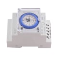 Miniatyrbillede 3 af 5: Mekanisk Timer Switch Sul181d 96 Til/Fra Per Dag Tidsindstillingsområde 15 Minutter Timer Mekanisk 24 Timers Ur