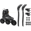Miniatyrbilde 5 av 5: 2 sett erstatningsstropper for inline-skøyter + skøytestroppspenne med monterings skruer for jevn og rask skøyteopplevelse