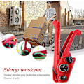 Miniatyrbillede 5 af 5: Spændebåndsværktøj, Håndholdt, Robust, Poly Cutter, Manuel Spændebåndsværktøj til 13mm til 19mm Brede Polypropylen Polyester Spændebånd, Kabelbinder Tang, Hy