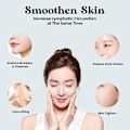 Miniatyrbild 4 av 5: Gua Sha & Ansiktsrulle för Ansiktet - Premium Certifierad Jade Naturlig Läkande Kristall Självomsorgsgåvor för Kvinnor - Ansiktshudvård Verktyg Muskelavslappnande Rel