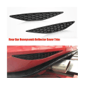 Miniatyrbilde 2 av 5: 1 par Bakre Stang Honningkake Reflektor Deksel Trim Styling For Golf 7 Mk7 2014-2018 Baklykt Tåkelys Stripe