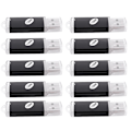 Miniatyrbillede 1 af 5: 10 x USB-hukommelse 2.0 Hukommelsesnøgle Flashdrev 128 MB Gave Sort