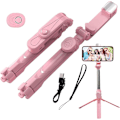 Miniatyrbillede 1 af 5: Selfie Clip-On Ringlys, Mini Genopladelig 9-Niveau Justerbar Lysstyrke Lys Med 32 LED, USB