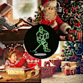 Miniatyrbilde 2 av 5: Nattlys for hockeyspiller, Hockey 3d lampebelysning for barn 7 LED fargeskiftende berøringstabell skrivebordslamper kule leker gaver Bir