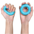 Miniatyrbild 2 av 5: Handgreppsförstärkare, 3-pack Handgreppstränare, Muskelstärkande Träningsprodukt, Silikon Squeezer Gripper för Underarmsövningar