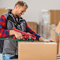Miniatyrbillede 3 af 5: Spændebåndsværktøj, Håndholdt, Robust, Poly Cutter, Manuel Spændebåndsværktøj til 13mm til 19mm Brede Polypropylen Polyester Spændebånd, Kabelbinder Tang, Hy