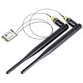 Pikkukuva 5 / 5: AC8265 Langaton NIC-moduuli Jetson Nano(B01):lle - Intelin 2,4 GHz / 5 GHz kaksoiskaistainen WiFi Bluetooth