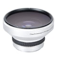 Miniatyrbild 3 av 5: Silver Strong Usability 37mm 0.25x Super Fisheye Extra Objektiv för 37mm Objektiv