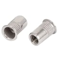Miniatyrbilde 4 av 5: M4x10mm Blindmutter i rustfritt stål med gjenger, 50 stk