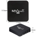 Miniatyrbild 3 av 5: Android TV-box, 4K HDR Streaming Media Player, 4 GB RAM 32 GB Allwinner H3 -kärnans Smart TV-box EU P