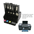 Miniatyrbillede 3 af 5: Udskiftningsdyse Print Hoved Printer Dele Praktisk Til Lexmark Pro205 S308 S408