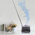 Miniatyrbilde 3 av 4: Diy Fm Digital Radio Kit Justerbar Trådløs Mottaker 87-108mhz Radiomodul Diy Kits for Lodding