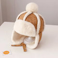 Miniatyrbillede 1 af 5: Baby Boy Ushanka ørevarmere vintersoldat hue unisex børne catcher hue, X-Small-Large