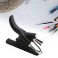 Miniatyrbillede 4 af 4: Kasteudløserhjælp, rivestyrke, ergonomisk fisketilbehør, nem at installere, bionisk finger til fiskeri (1 stk., sort)