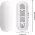 Miniatyrbillede 2 af 5: Toilet WC Sædebuffer Sæt, Toilet Sæde Stødabsorberende Bumpers Pakning Toilet Sæde Buffer Sæt Pakning Toilet Sæde Buffer Sæt