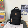Miniatyrbillede 6 af 6: 2023 Lærred Rygsæk Mænd Kvinder Retro Rejsetaske Pige Dreng Laptop Studerende Skole Taske Mode Blanco