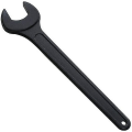 Miniatyrbilde 1 av 5: Kompresjonsfitting-nøkkel Enkelt-end Nøkkel Åpen End Flat Nøkkel (svart) (38mm)
