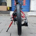 Miniatyrbilde 3 av 4: Folding Sykkel Støttebein For K3 Dahon 412 Sidebrakett Svart