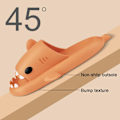 Pikkukuva 4 / 5: MoneRffi-alkuperäiset Sharklasit pojille ja tytöille, Shark-sandaalit miehille ja naisille, allas-sandaalit Color Naranja 31/32 EU