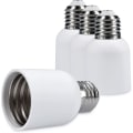 Miniatyrbilde 4 av 4: 4x Sokkeladapter - E27 til E40 Sokkelkonverter - E40 Base Lampeholder Adapter for Halogen LED Pære