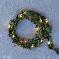 Miniatyrbillede 4 af 5: Eventyrlys LED Eventyrlys Strenglys, Batteridrevet Wisteria Girlande Kobber Ringlys Udendørs Hjem Have Soveværelse Indendørs Dekoration Christ