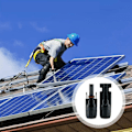 Pikkukuva 4 / 5: 44 kpl PV-aurinkopaneelien liittimet 1000V 30A avaimilla IP67 vedenkestävä aurinkopaneelien kaapeliliittimet Mal