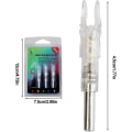 Pikkukuva 4 / 5: Nocturnal Lighted Nocks - Illuminocks For Arrows |, Led Arrows Nock Light Arrows Nock Hunting Arrows Nocks Lighted Led Arrows Nock