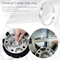 Miniatyrbilde 2 av 5: 4 stk. Universelle Aluminiumsnavringer Hjulsett 74,1 mm Ytre Diameter 72,6 mm Indre Diameter